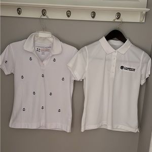 2 activewear golf shirts